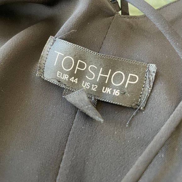 Topshop Sleeveless Tank Top Blouse - Picture 2 of 3